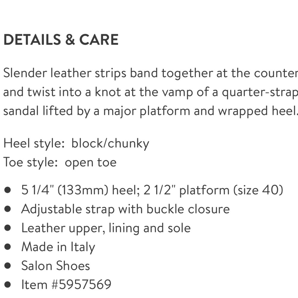 Gucci Crawford knotted leather platform sandals - Picture 9 of 9